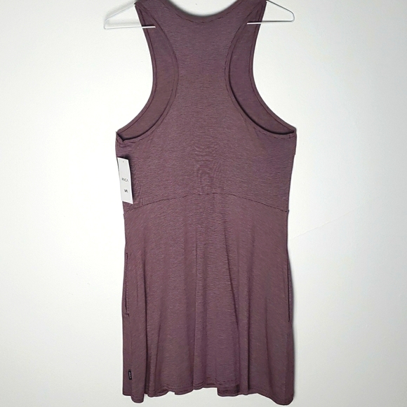 RVCA Iris Tank Dress - Magenta Fade - Picture 4 of 4